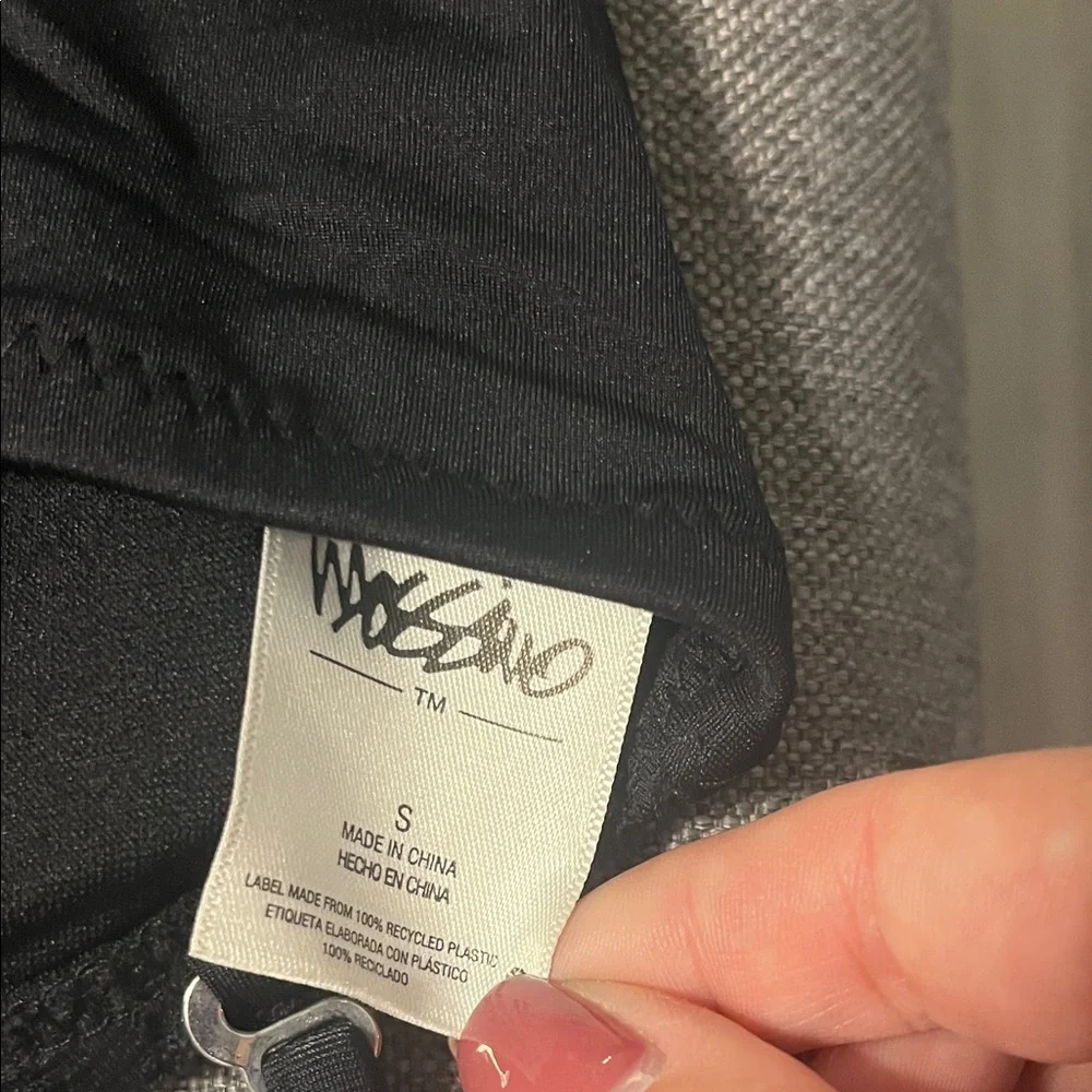 Black crocheted open back One-Piece Swimsuit - Picture 5 of 6